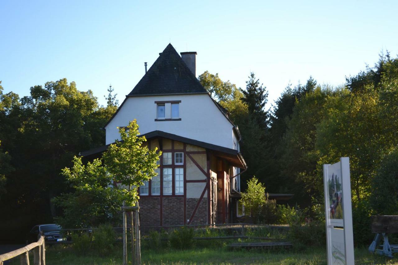 "Alter Bahnhof" Schalkenmehren Apartment Bagian luar foto