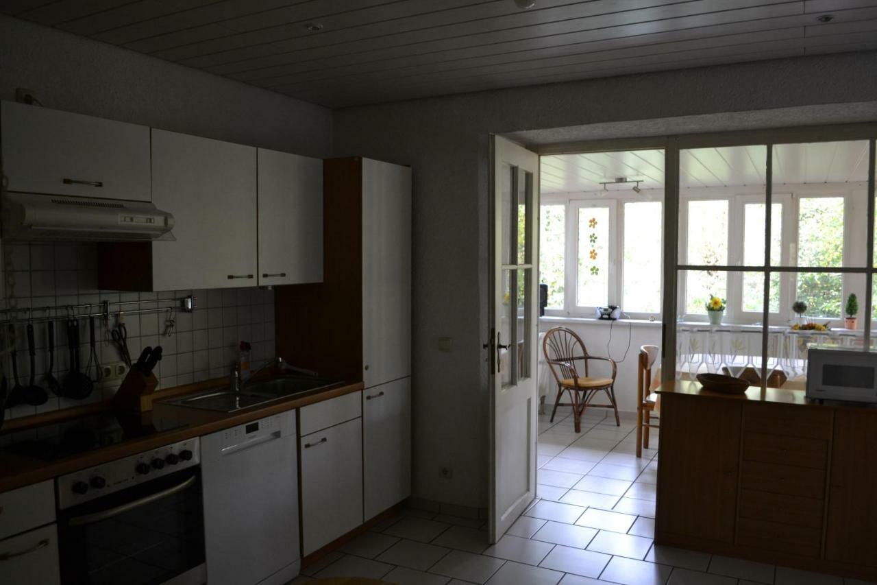 "Alter Bahnhof" Schalkenmehren Apartment Bagian luar foto